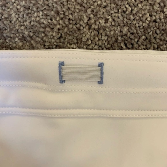 NWT $99 Peter Millar Womens White Blue Golf Laura Wrap Skort Pockets Size L - Picture 8 of 12